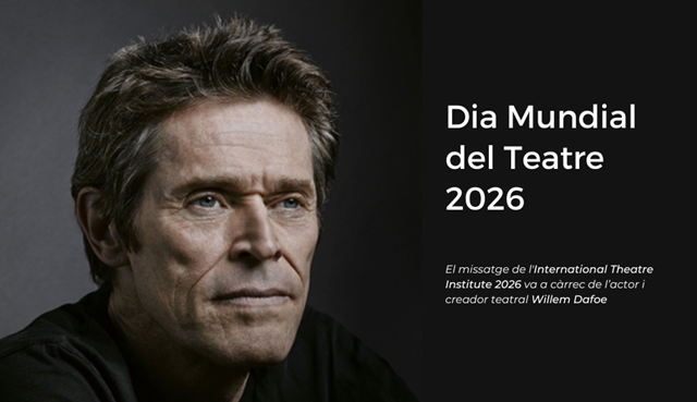 Imagen promocional del Día Mundial del Teatro 2026