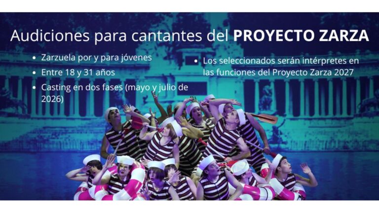 Imagen promocional de la convocatoria