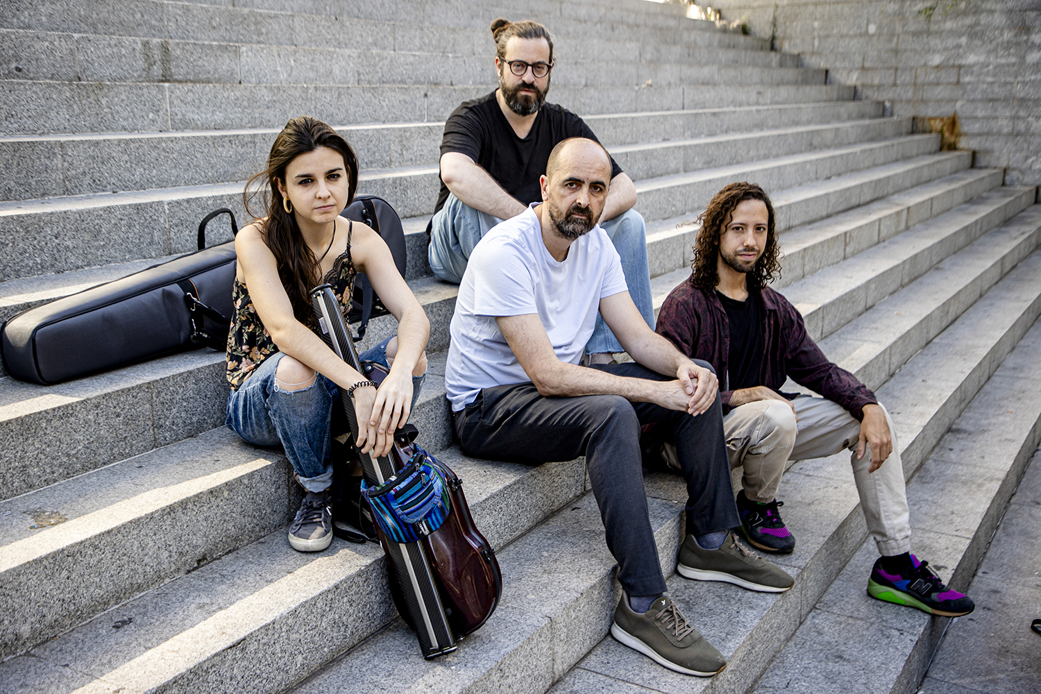 La formación Basso Nova, dirigida por Ismael Campanero