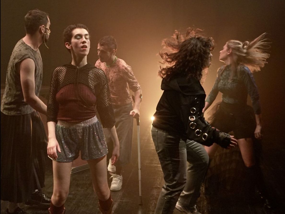 Imagen de una escena del espectáculo