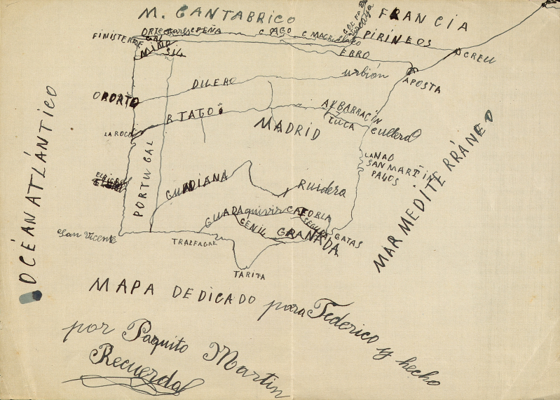 Uno de los documentos que compone la exposición