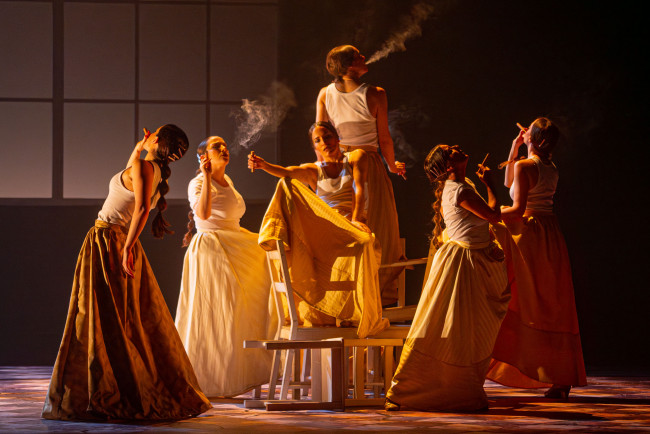 Imagen de una escena de la obra