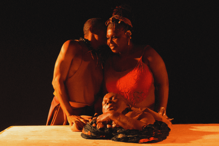 Imagen de una escena de la obra