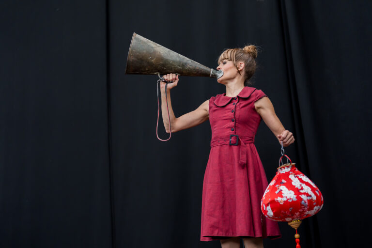 Imagen de una escena de la obra