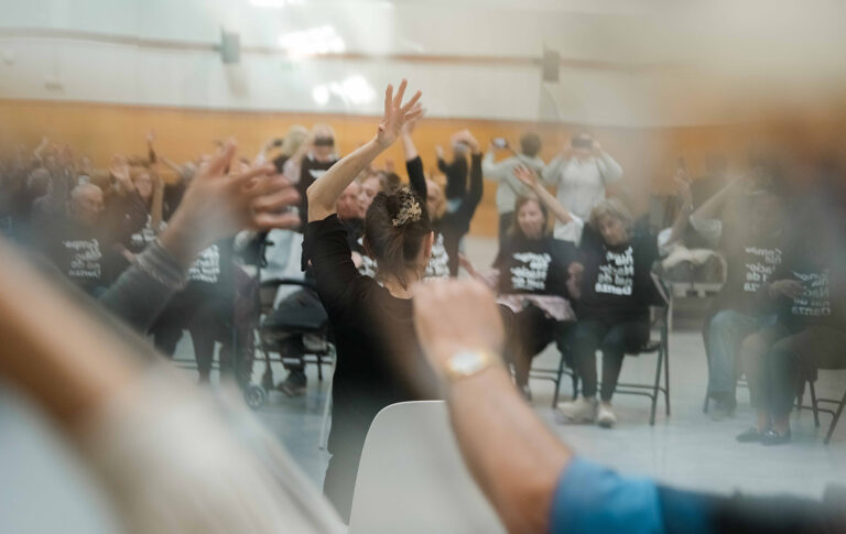 Un momento del taller celebrado en la sede de la Compañía Nacional de Danza en Madrid