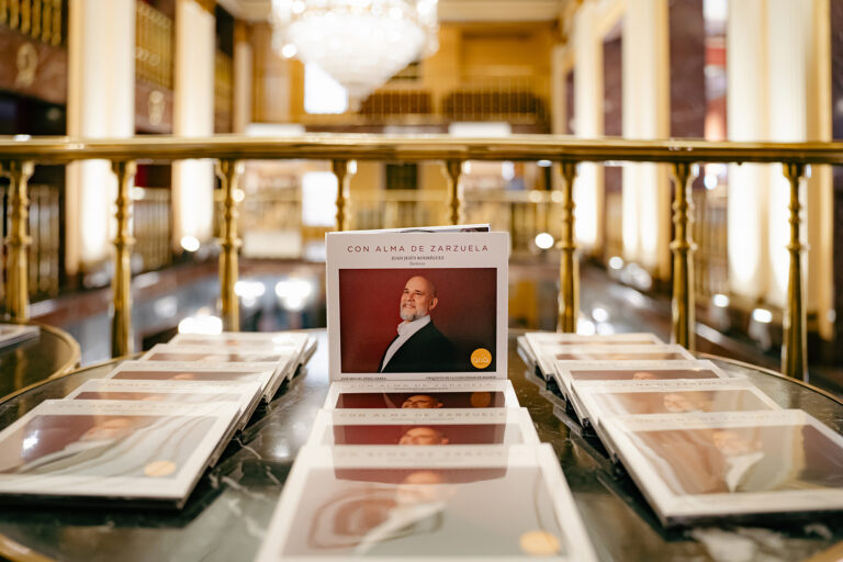 Presentación del disco "Con alma de zarzuela" de barítono Juan José Rodríguez