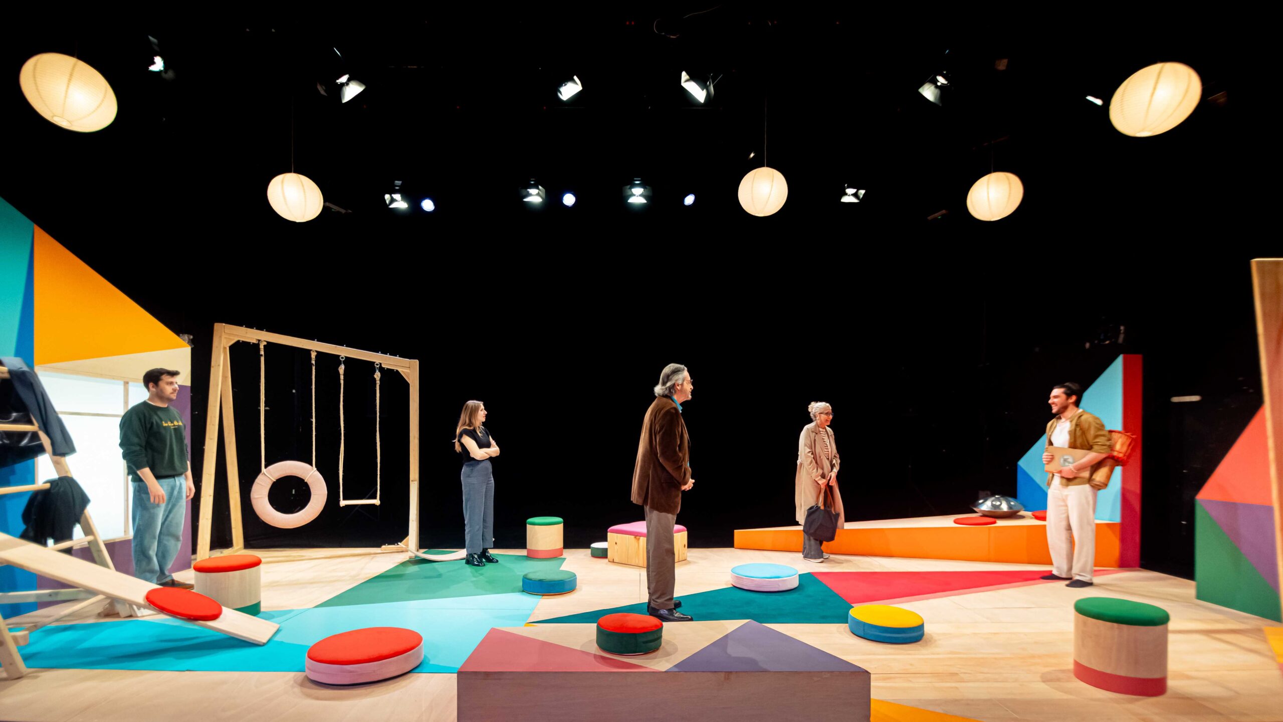 Una escena de la obra