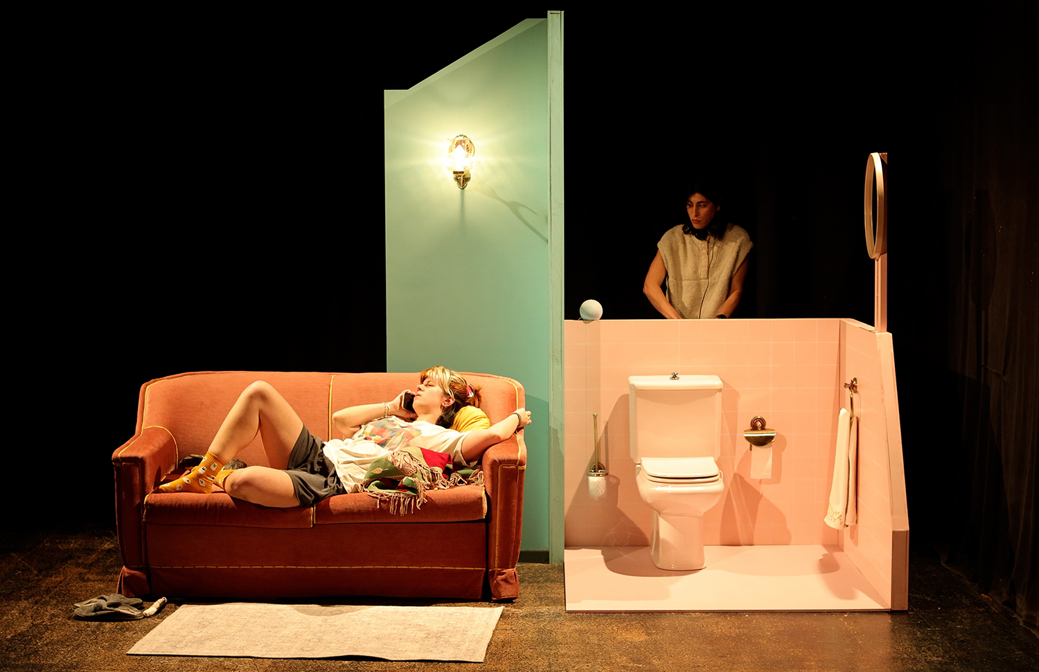 Imagen de una escena de la obra