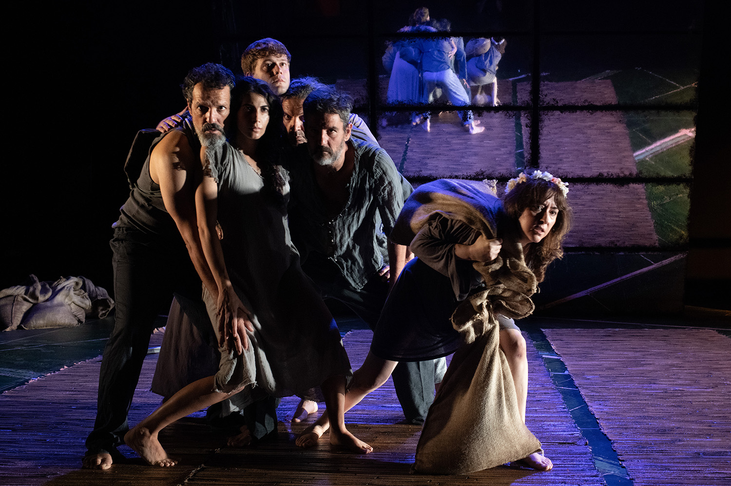 Imagen de una escena de la obra