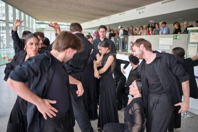 El Ballet Español de la Comunidad de Madrid en una actuación en Teatros del Canal