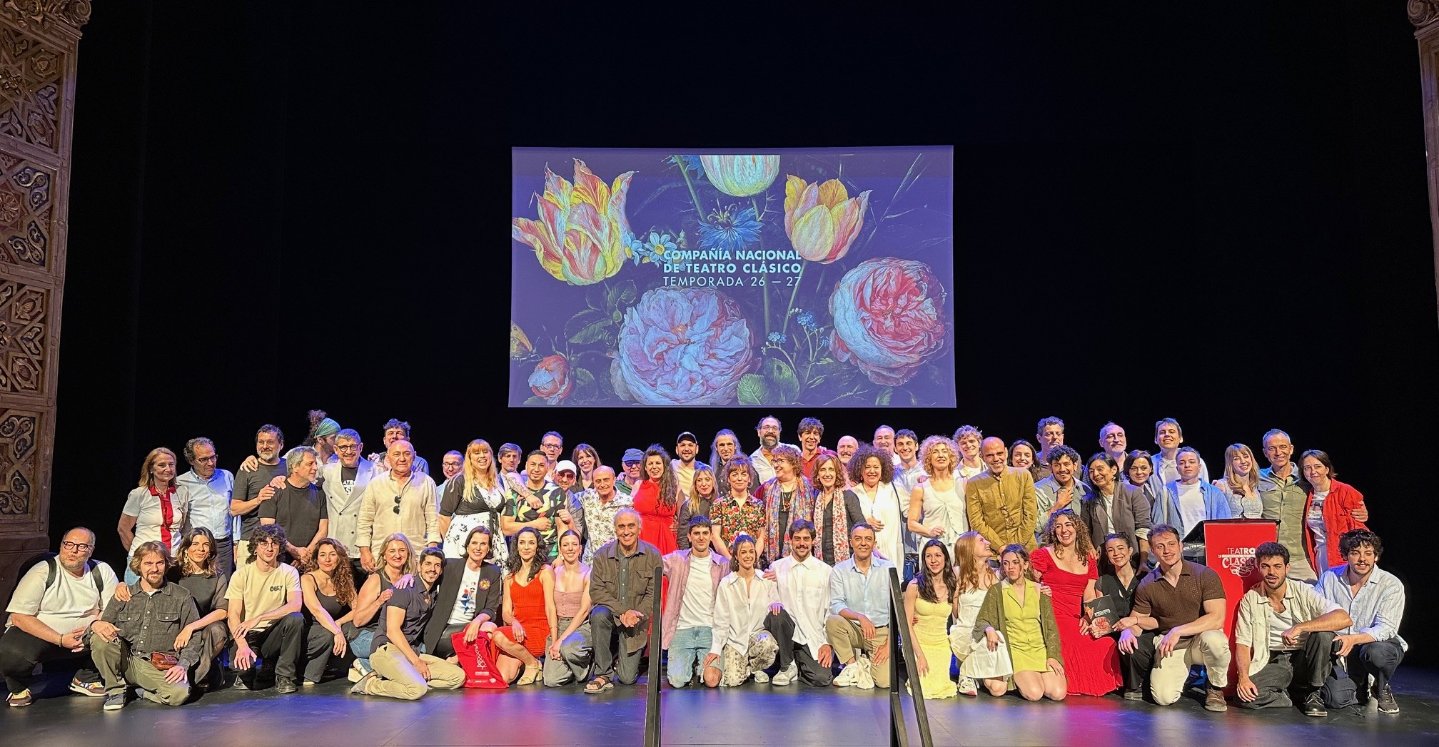 Fotografía de familia de la presentación