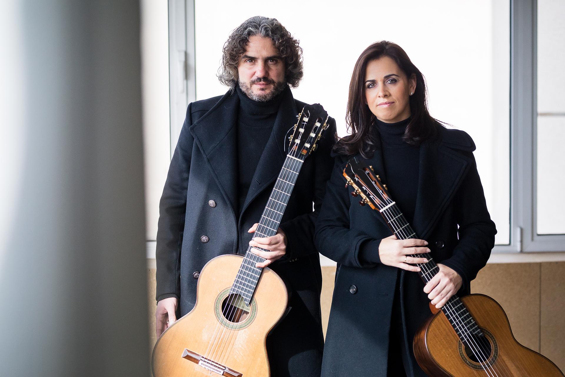 Alexis Muzurakis y Susana Prieto del Dúo Melis