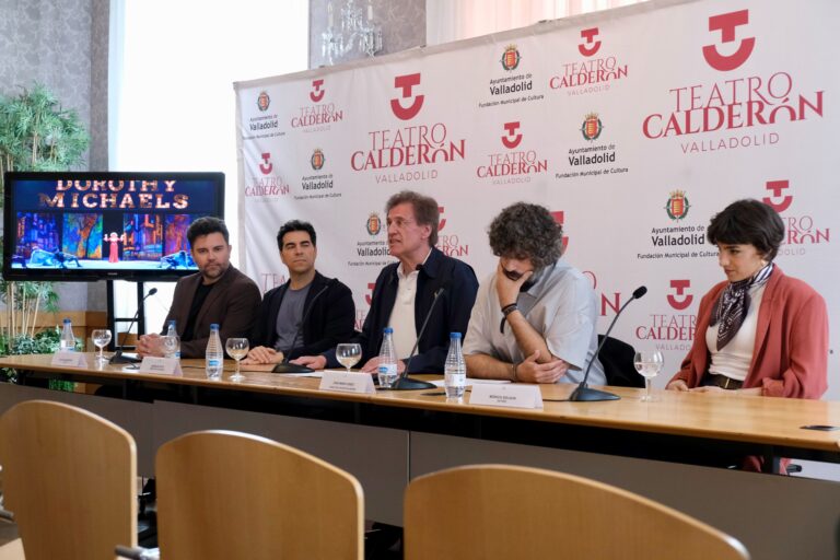 Rueda de prensa de presentación del musical en Valladolid