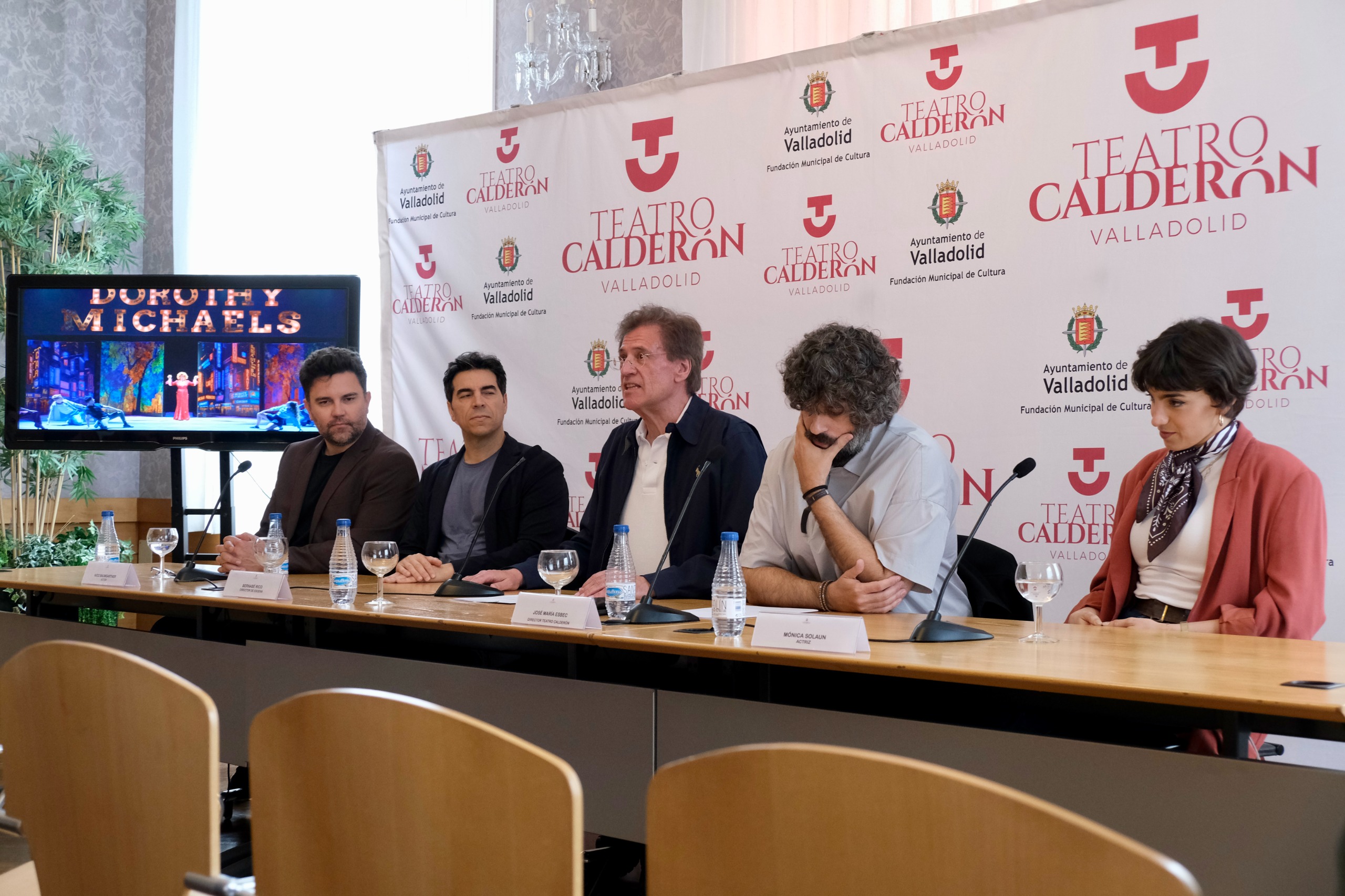 Rueda de prensa de presentación del musical en Valladolid