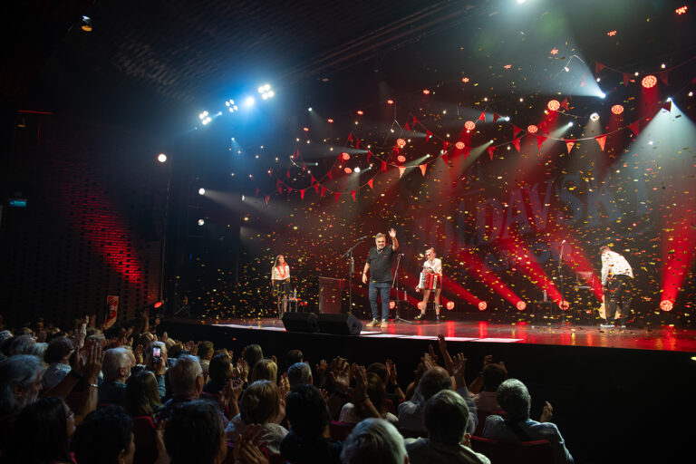 Imagen de un momento del show
