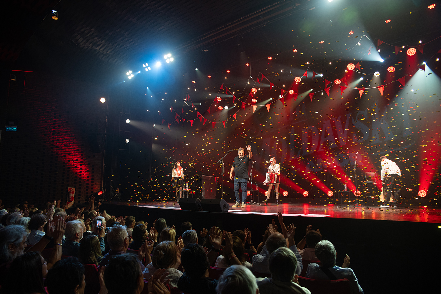 Imagen de un momento del show