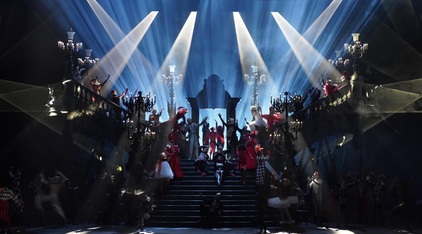 Imagen de una escena de "Romeo y Julieta"