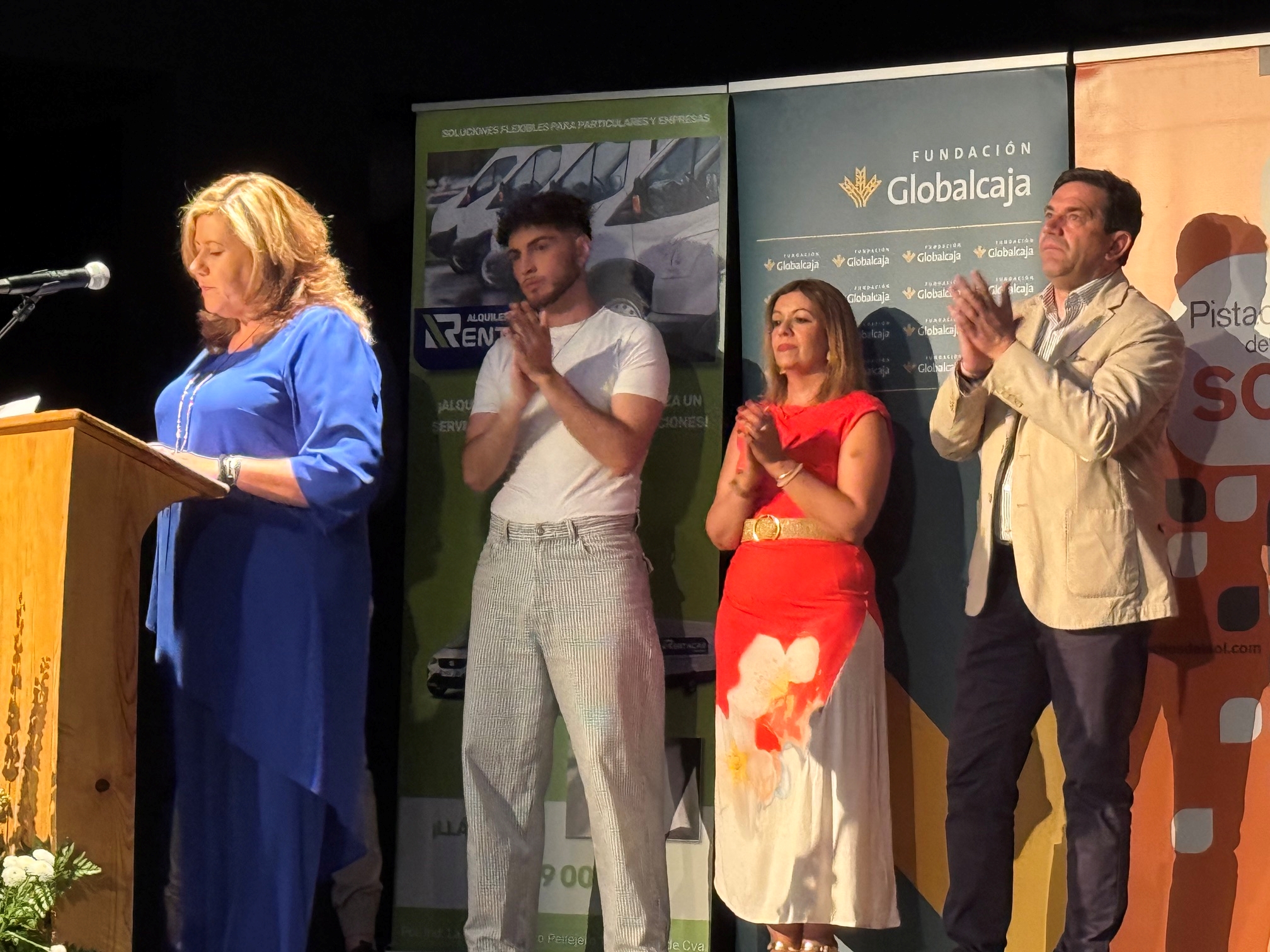 Momento de la presentación