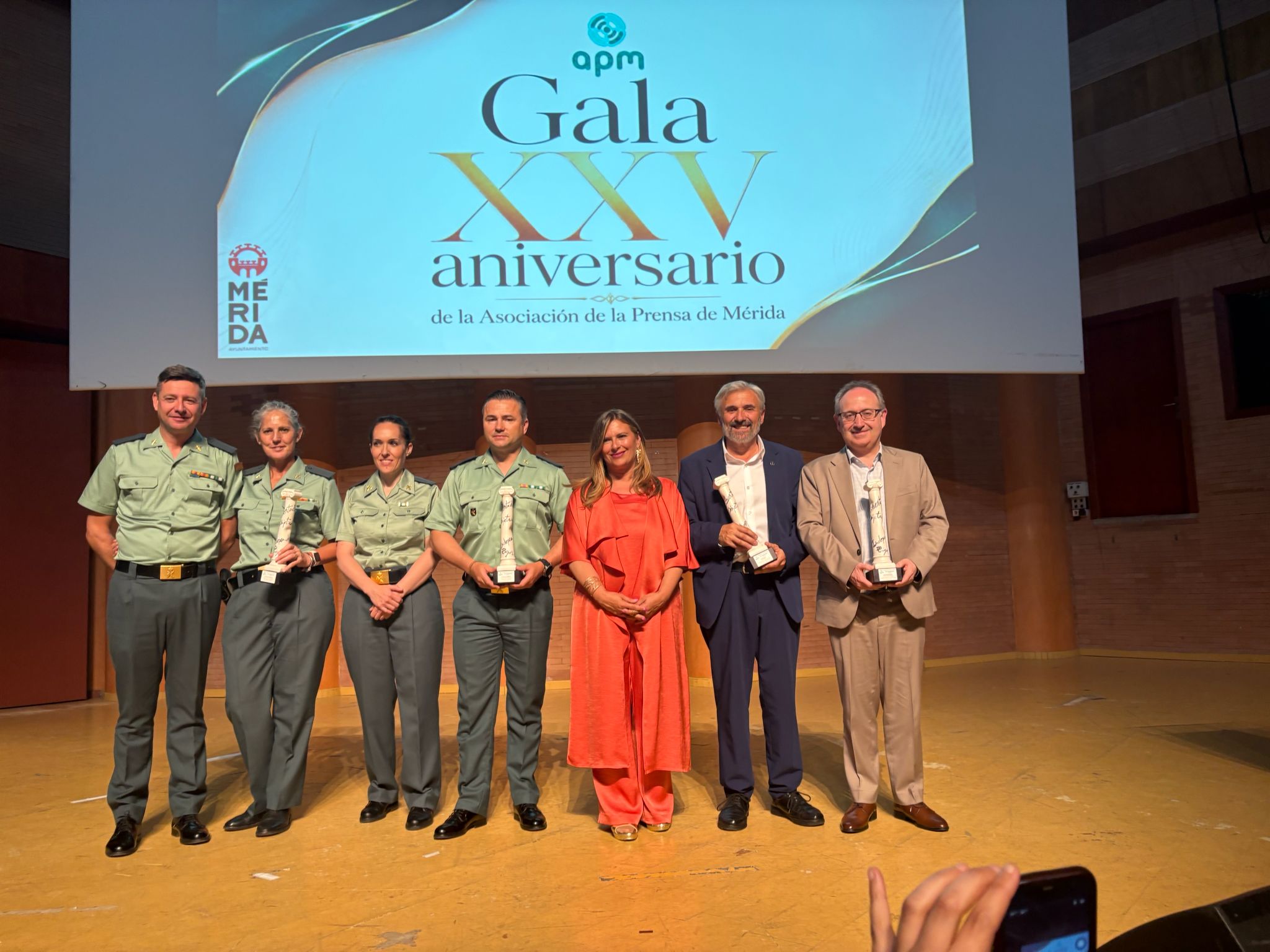 Imagen de los galardonados