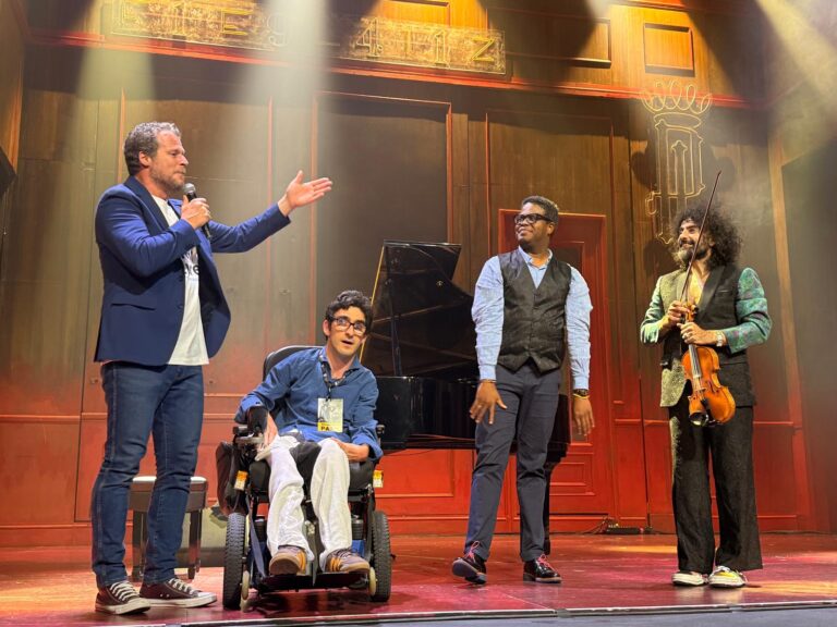 Un momento del concierto