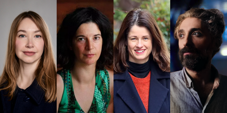 En la foto, de izquierda a derecha: Margarita Yakovenko, Patricia Portela, Antonia Blau y Prodromos Tsinikoris