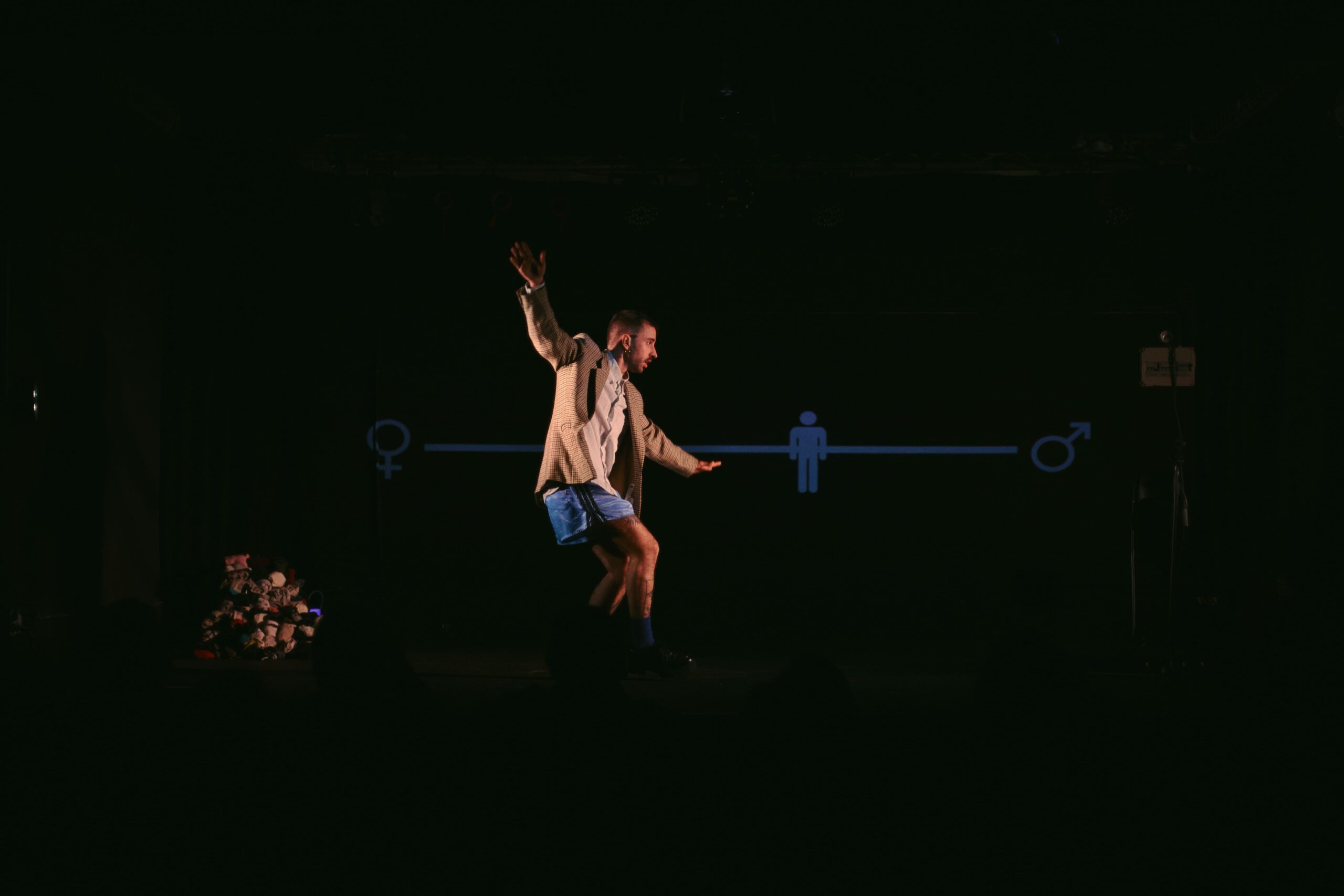 Imagen de una escena de la obra