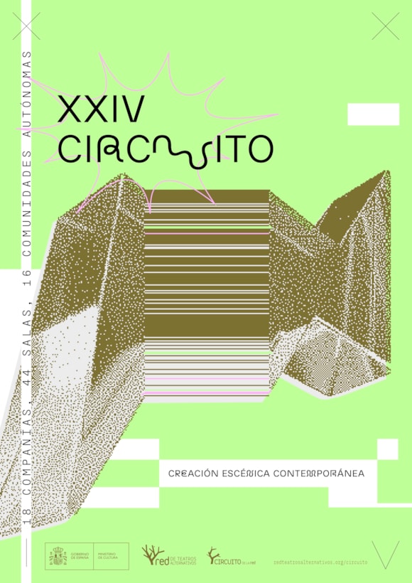 Cartel del XXIV Circuito de la Red de Teatros Alternativos