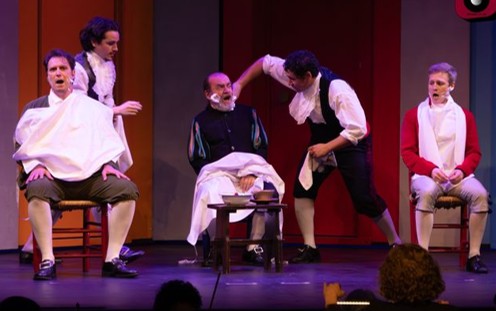 Imagen de una escena de la zarzuela