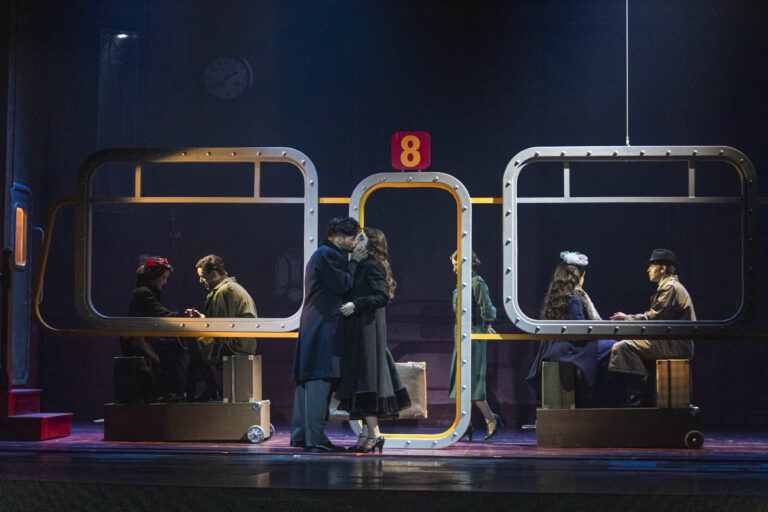 Imagen de una escena del musical