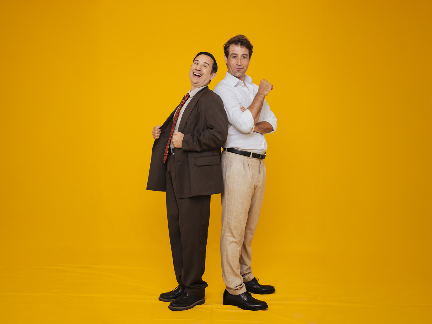 Imagen de los dos actores