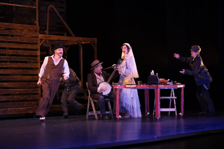 Imagen de una escena de la obra