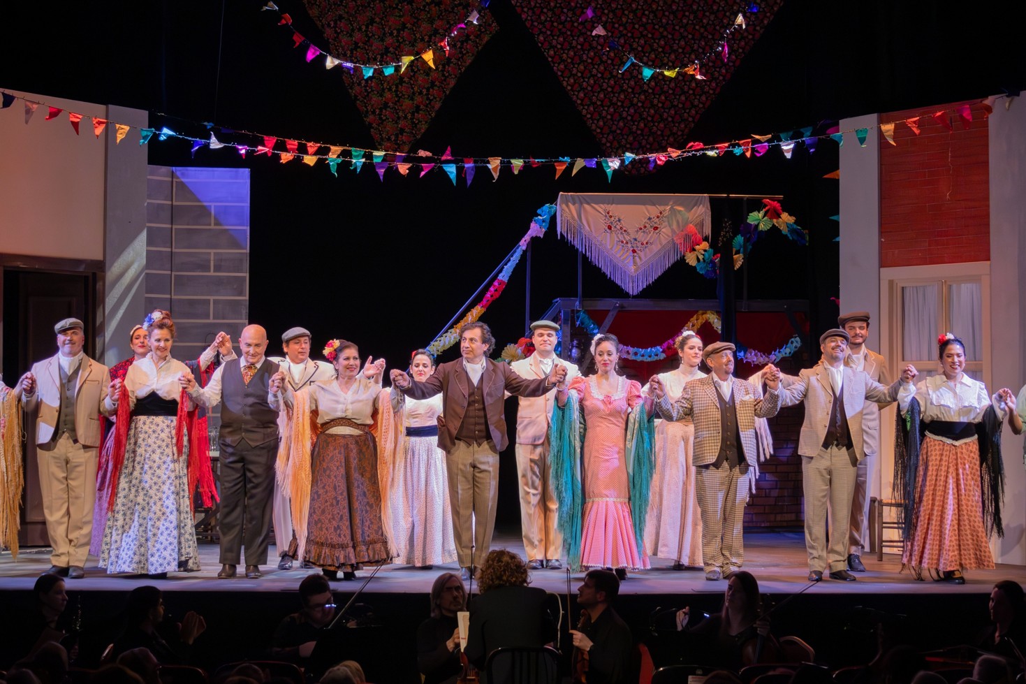 Imagen de una producción de Zarzuela en el Teatro La Latina de Madrid