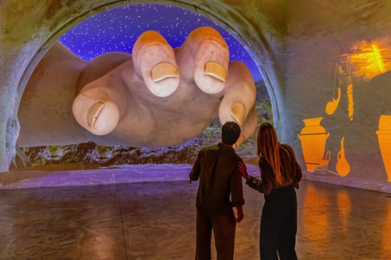 Imagen de la exposición inmersiva