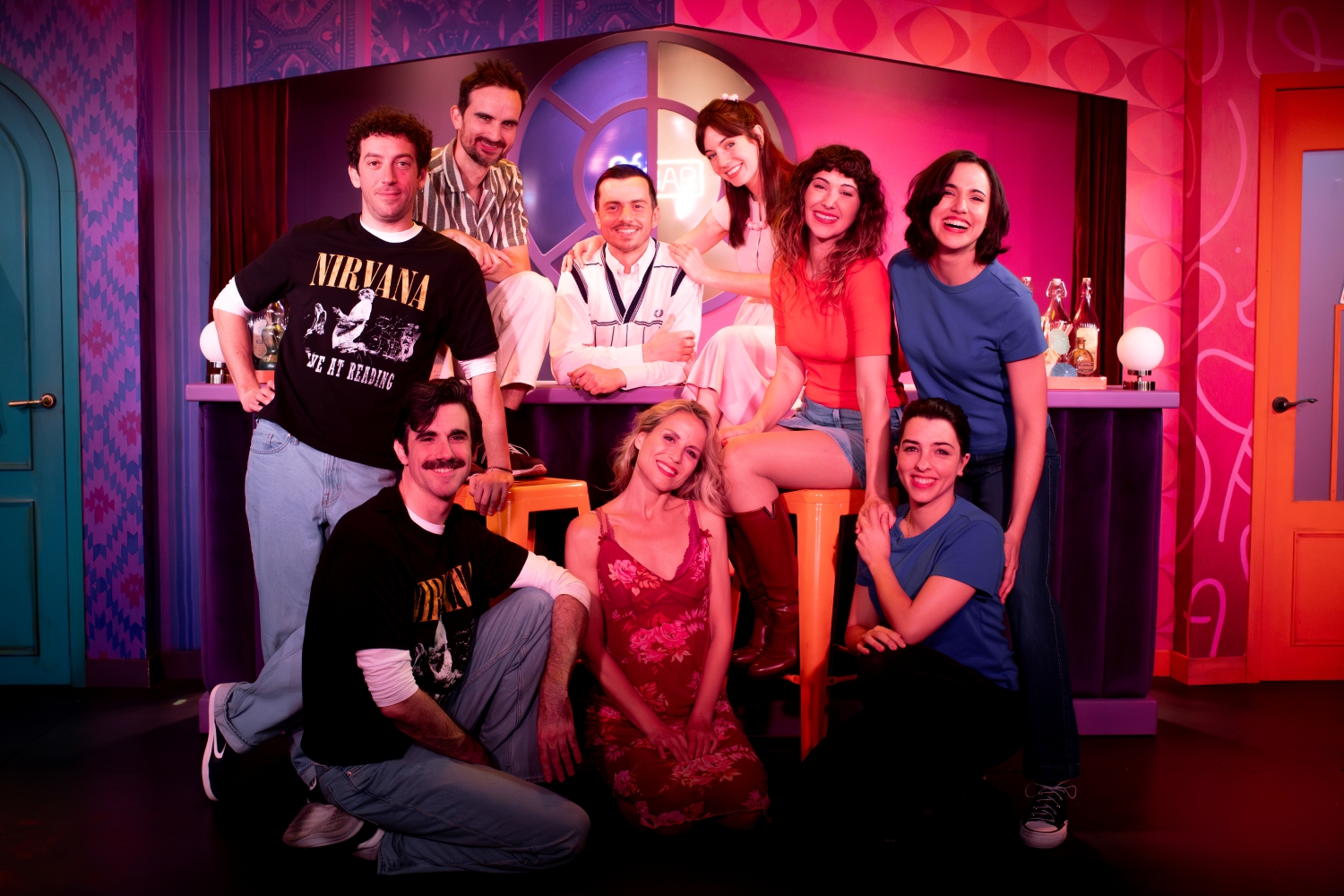 Imagen del reparto de la producción