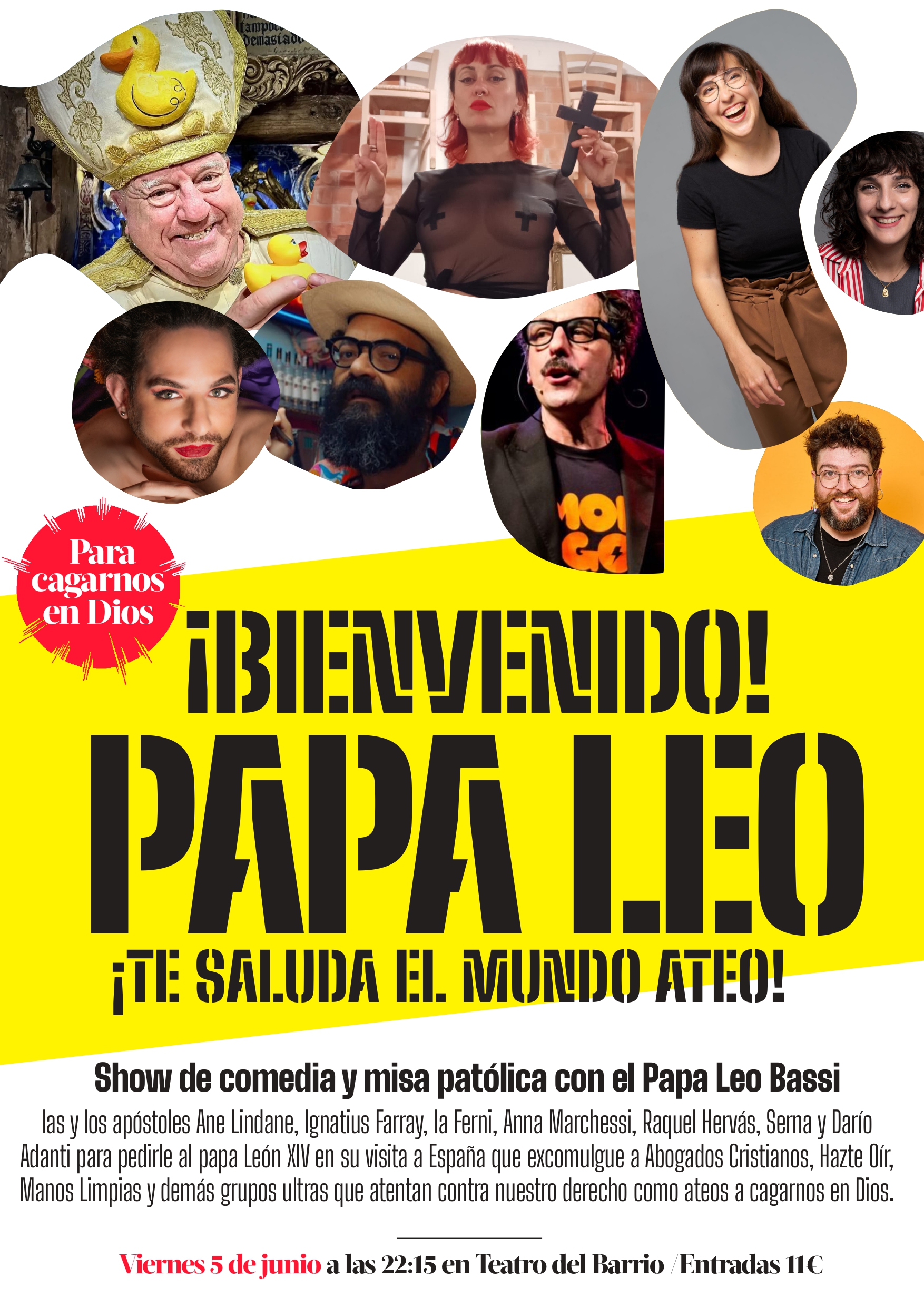 Cartel promocional del espectáculo