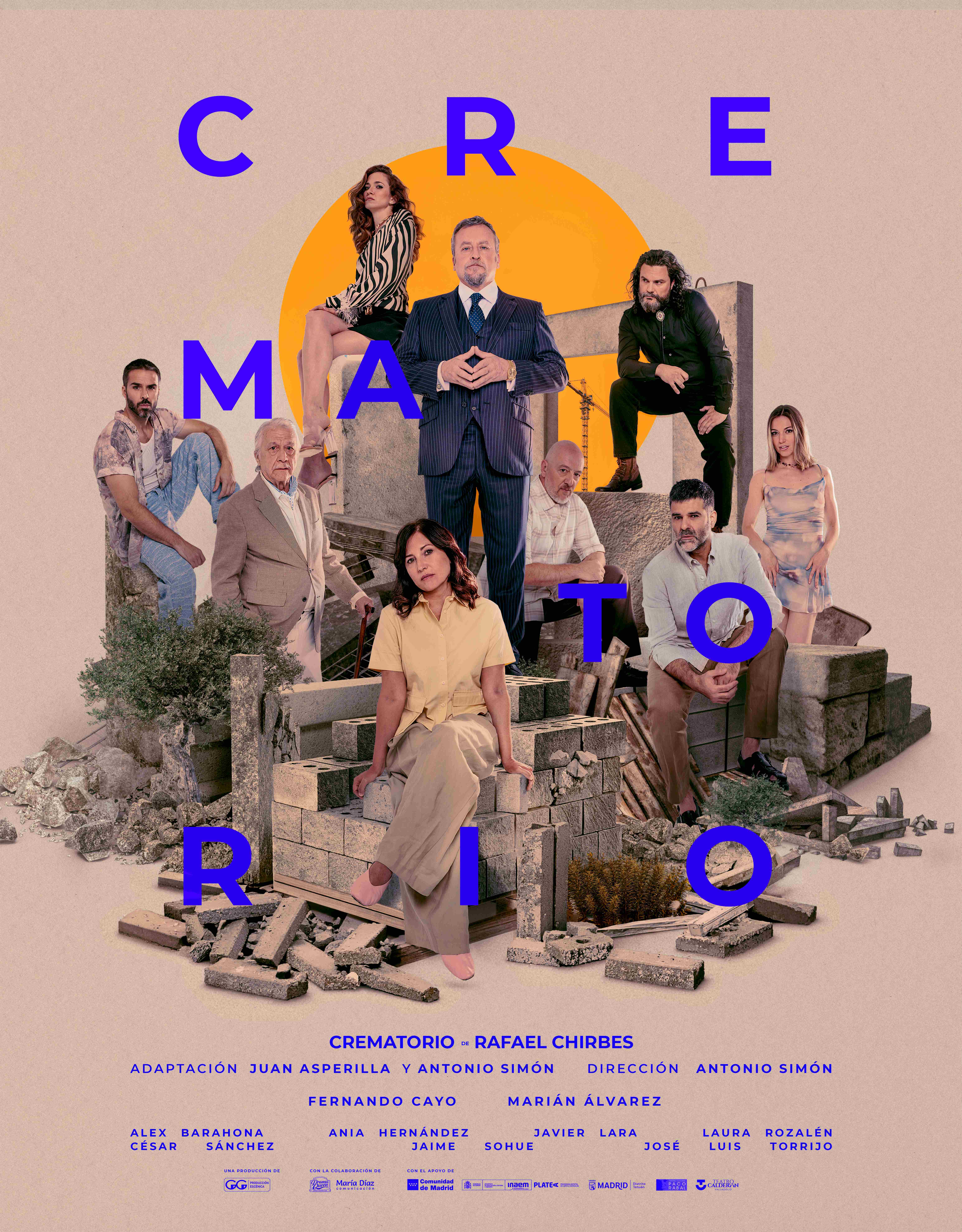 Cartel promocional de la obra
