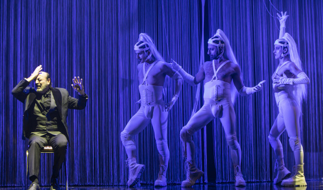 Imagen de una escena de la obra