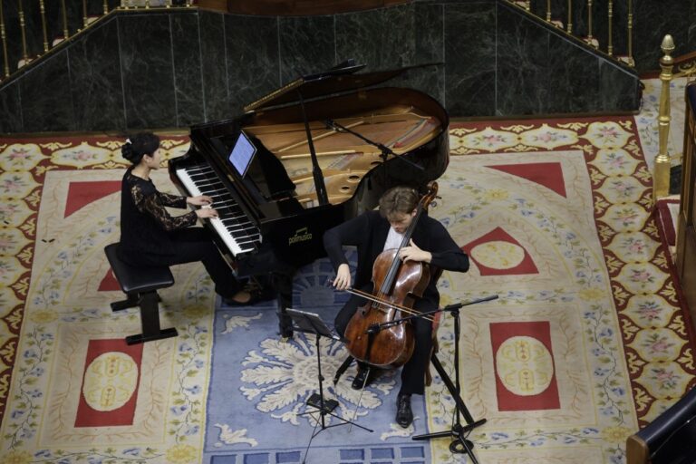 Uno de los momentos musicales