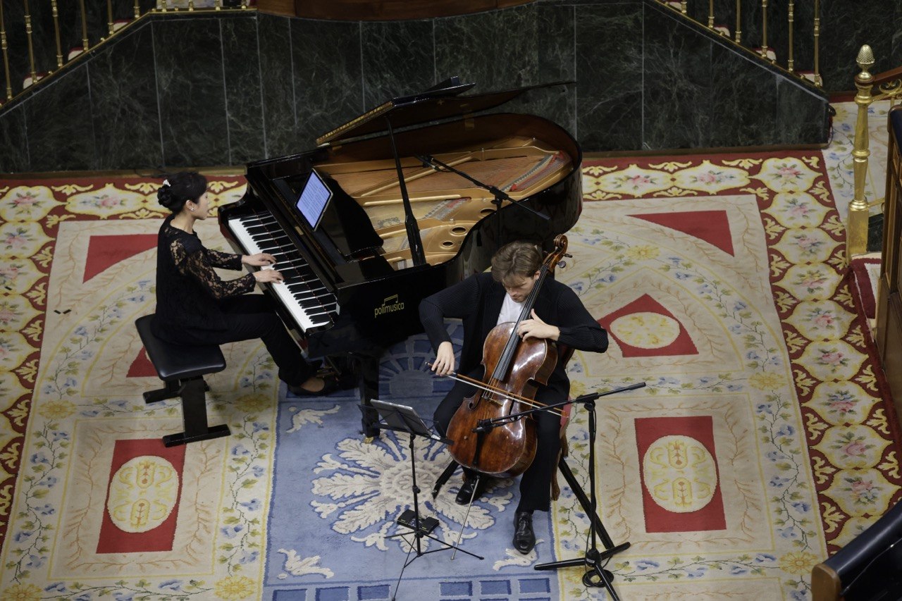 Uno de los momentos musicales
