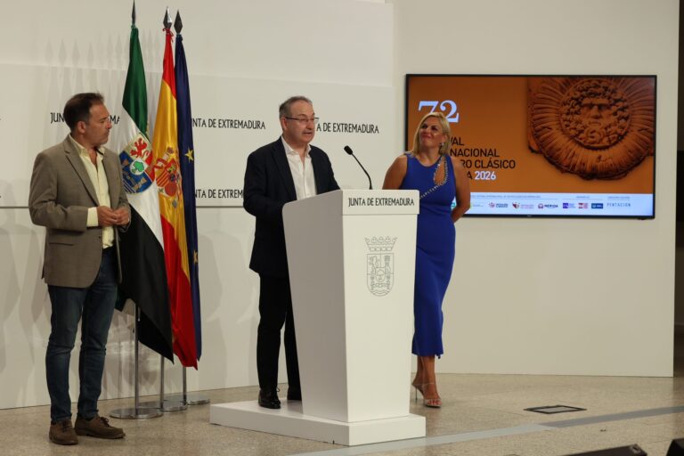 Imagen de la rueda de prensa ofrecida hoy