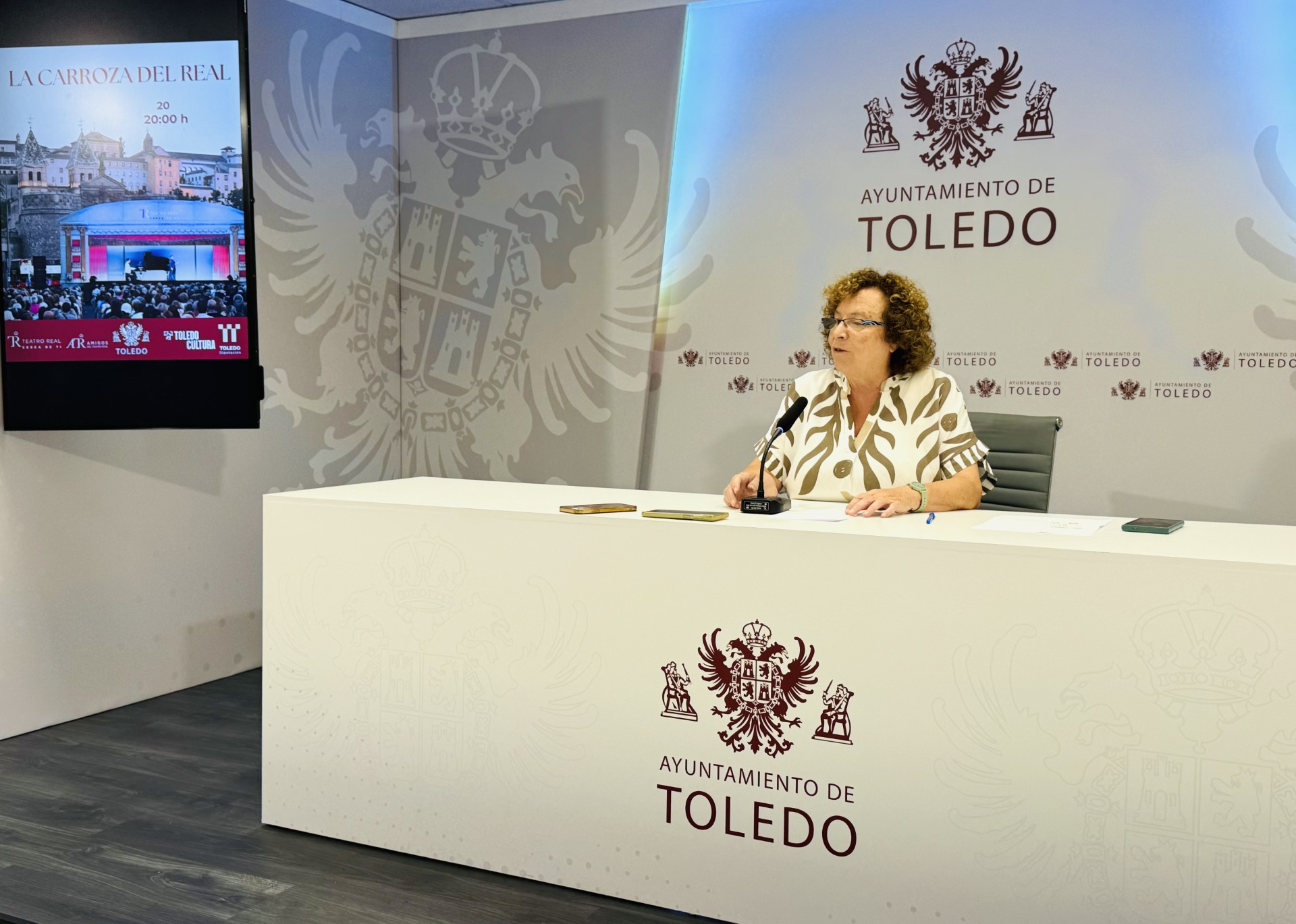 Ana Pérez en rueda de prensa
