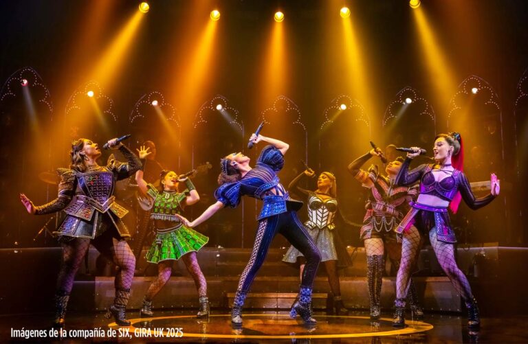 Un instante de "Six, el musical"