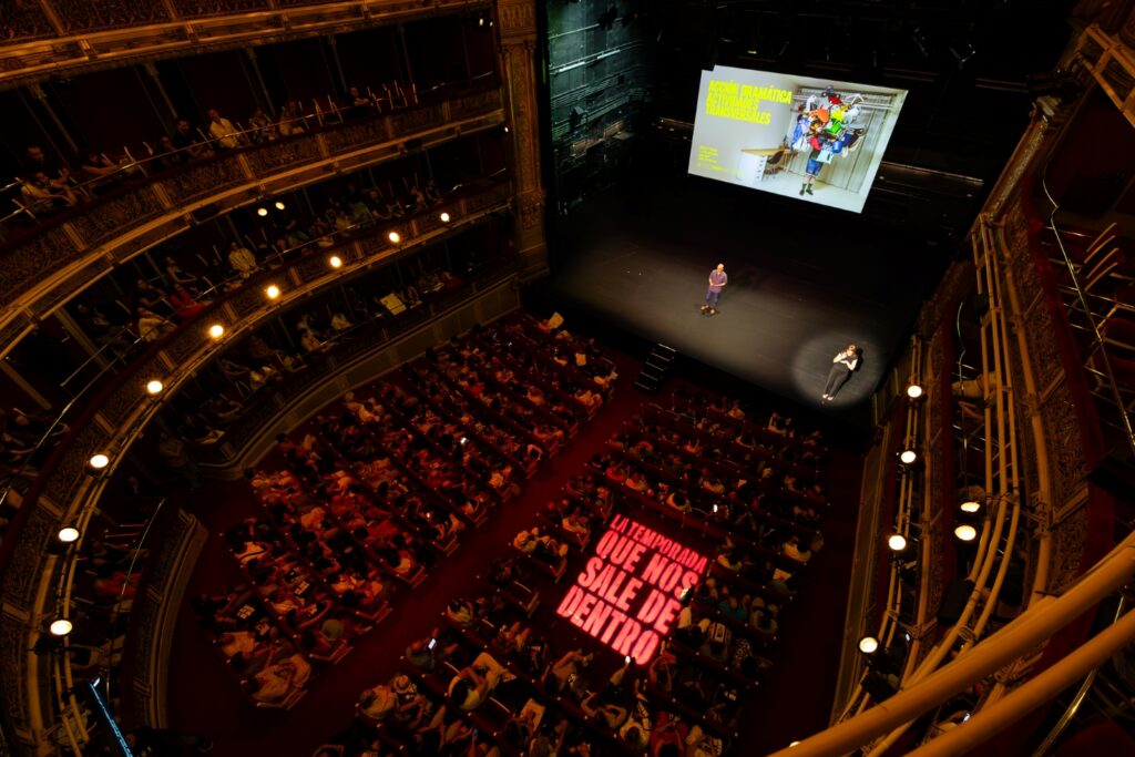 Sala Grande Teatro María Guerrero - Foto de Bárbara Sánchez Palomero