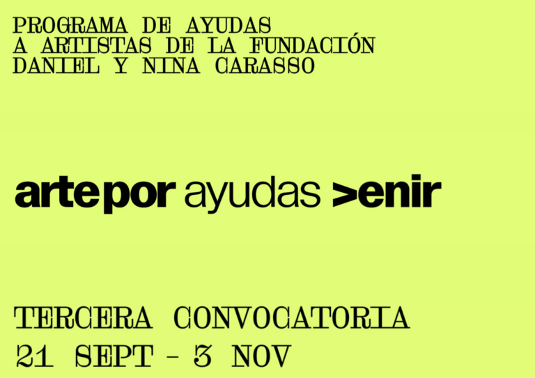 Imagen promocional de la convocatoria