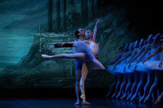 Ballet de Kiev en "El lago de los cisnes"