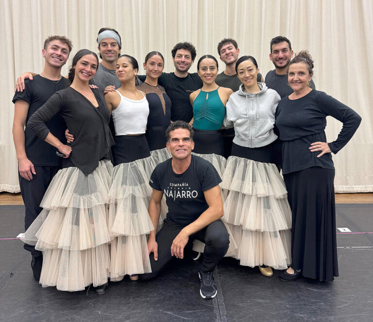 Uno de los ensayos de 'Carmen'