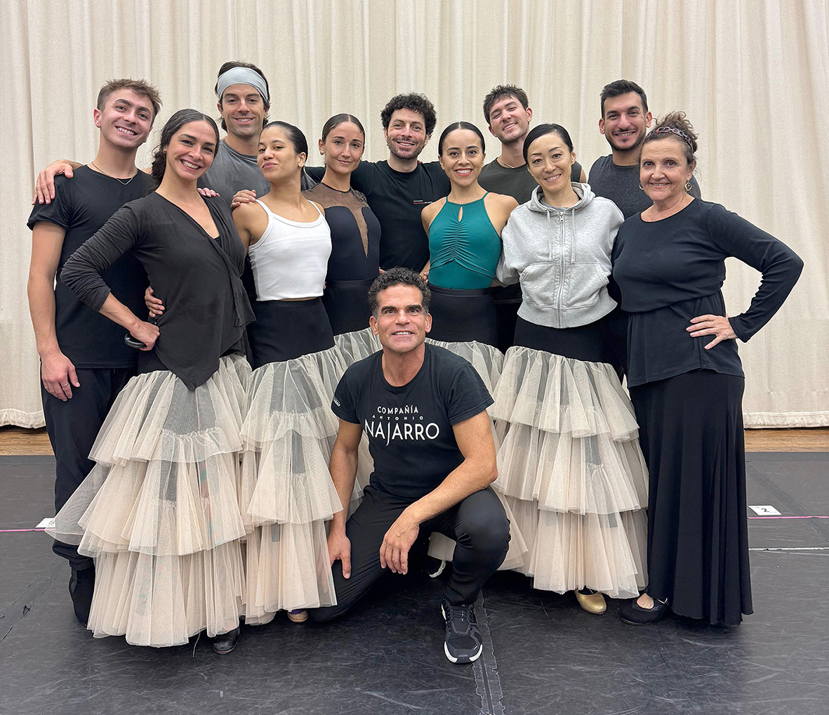 Uno de los ensayos de 'Carmen'