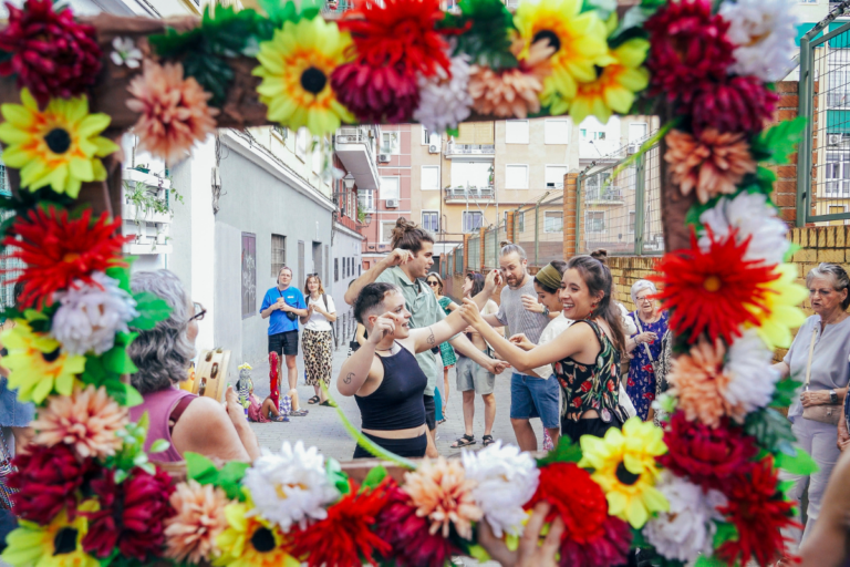 Una de las actividades organizadas por el Laboratorio Ciudadano de Infinito Delicias