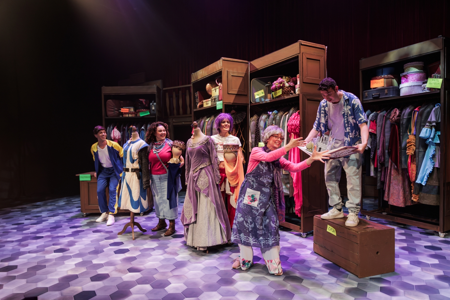 Imagen de una escena de la obra