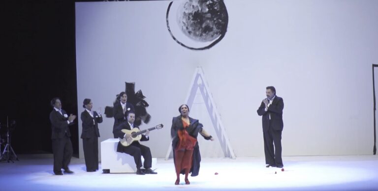Imagen de una escena del espectáculo